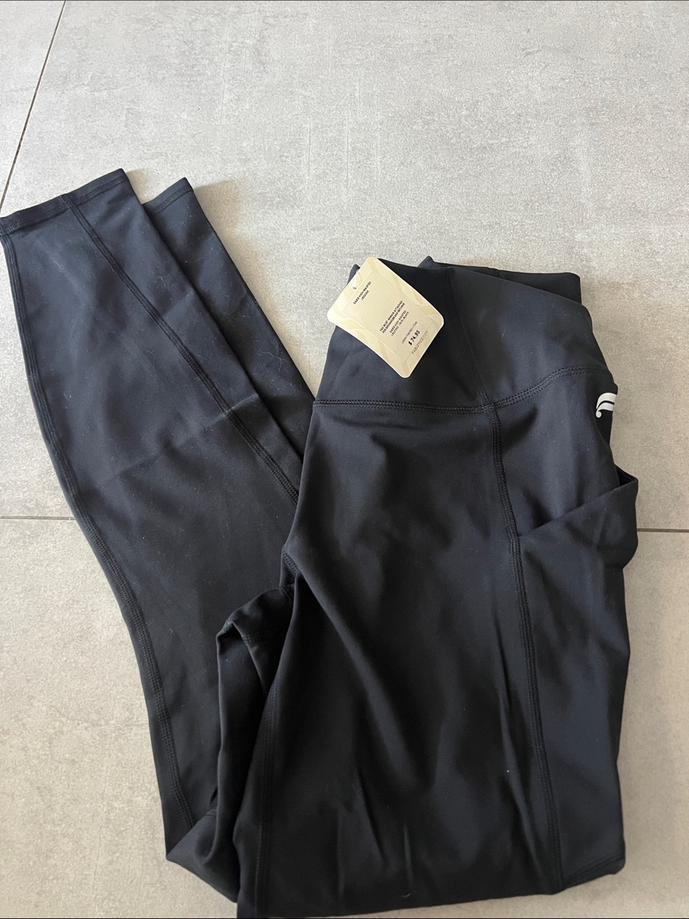 Fabletics Pure Luxe Black High-Rise Performance Leggings